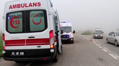 Adıyaman'da Trafik Kazası Açıklaması 6 Yaralı