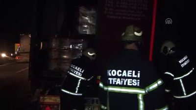 Anadolu Otoyolu'nda Tır Yangını