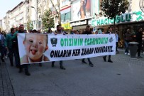 ÇARK CADDESI - Otizm Farkındalığı İçin Yürüdüler