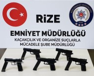 Rize'de Silah Kaçakçılarına Ağır Darbe Haberi