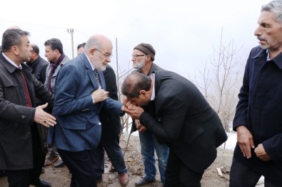 SP Genel Başkanı Karamollaoğlu'ndan Başsağlığı Ziyareti