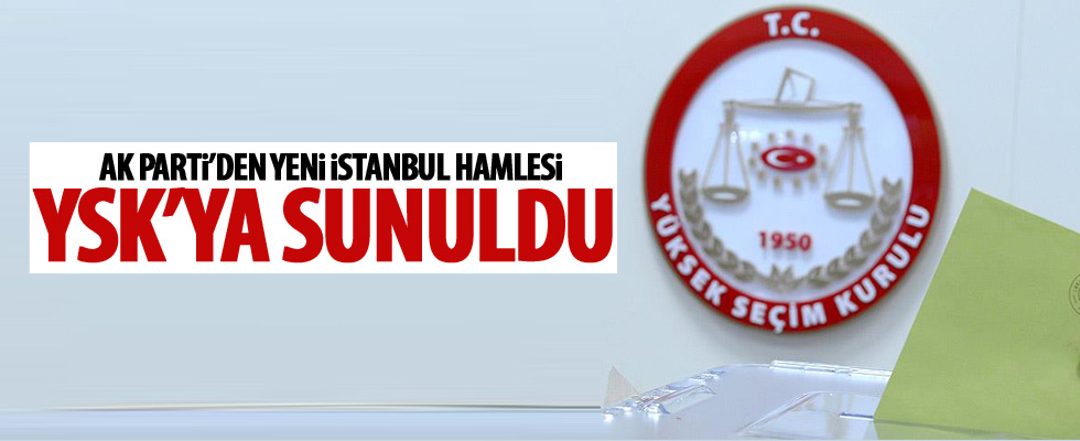 AK Parti'den İstanbul için ek dilekçe
