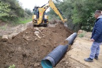 YAĞMUR SUYU - Turgutlu'da Su Baskınlarını Önleyecek Çalışma