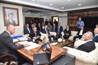 MEHMET KESKIN - AK Parti Heyeti Cumhur İttifakı'nın Belediye Başkanlarını Ziyaret Etti