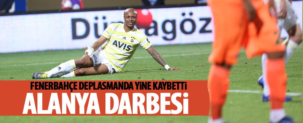 Aytemiz Alanyaspor, Fenerbahçe'yi devirdi