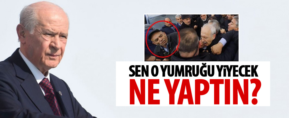 MHP Lideri Bahçeli, Kılıçdaroğlu'na saldırıyı değerlendirdi