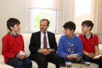 FEVZI ÇAKMAK - Minik Gazeteciler İlk Röportajlarını Başkan Kılınç İle Yaptı