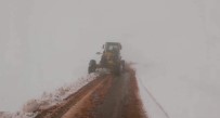 SARıYAPRAK - Siirt'te 14 Köy Yolu Kar Nedeniyle Ulaşıma Kapandı