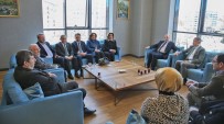 AHMET ERDOĞAN - AK Parti'den Başkan Işık'a Tebrik Ziyareti