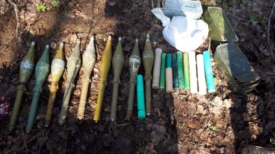 Şemdinli'de Çok Sayıda Mühimmat Ele Geçirildi