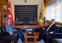 ORHAN TOPRAK - Vali Toprak Ve Rektör Zorlu'dan Başkan Altay'a Ziyaret