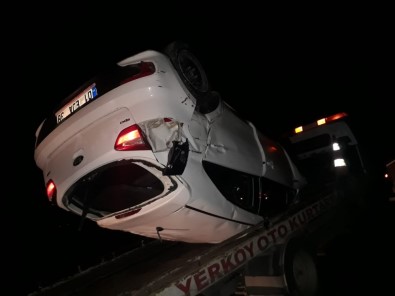 Yerköy'de Trafik Kazası 1 Yaralı