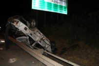 Adana'da Otomobil Takla Attı Açıklaması 1 Yaralı