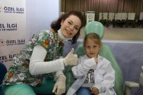 EĞLENCE FUARI - Çocuklara Ücretsiz Diş Muayenesi Yapıldı