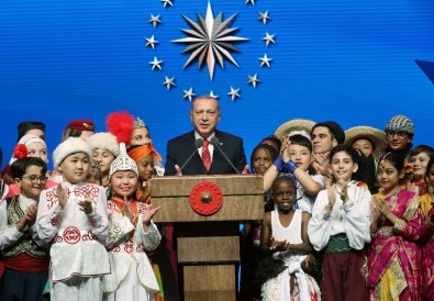 Cumhurbaşkanı Erdoğan Açıklaması 'Dünyayı Güzelleştiren Yegane Şey Çocukların Tebessümüdür'