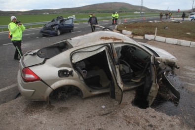 Elazığ'da Zincirleme Trafik Kazası Açıklaması 5 Yaralı