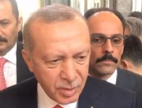 GAZ SIKIŞMASI - Erdoğan, HDP Eş Genel Başkanı kürsüye çıkınca özel oturumdan ayrıldı