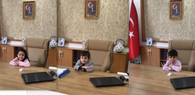 Kaymakam Akın Koltuğu Çocuklara Devretti