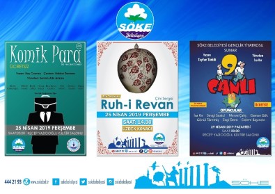 Söke Belediyesi'nden İki Tiyatro Ve Bir Sergi