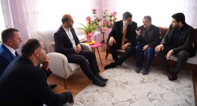 Başkan Kocaman'dan Şehit Ailesine Ziyaret
