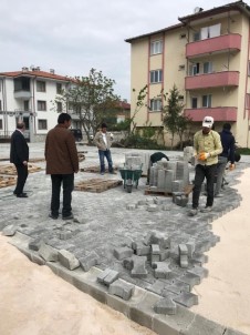 Başkanı Fevzi Kılıç Hacıoğlu Mahallesinde Devam Çalışmaları Yerinde İnceledi