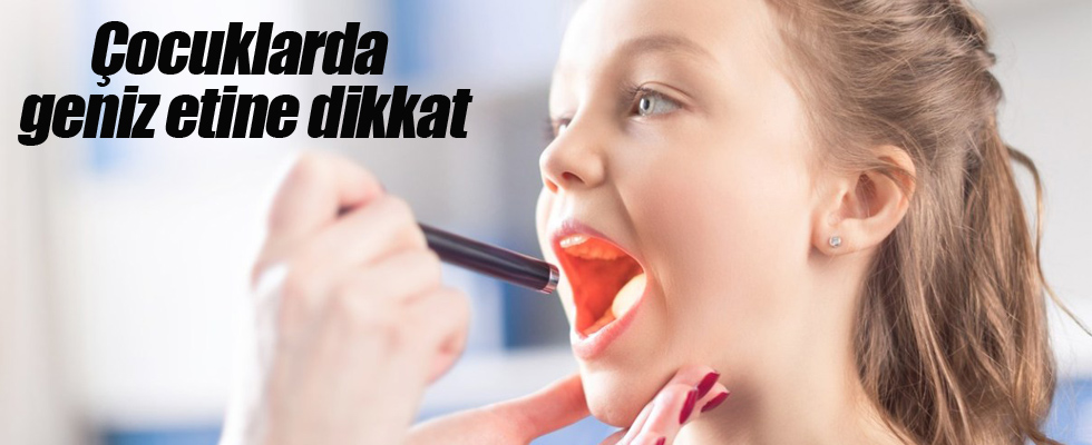 Çocuklarda geniz etine dikkat