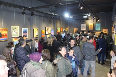 Bandırma BİLSEM'den Resim Sergisi Ve Müzik Dinletisi