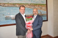 VEYSEL SARI - Başkan Dinçer'den Belediye Başkanlarına 'Hayırlı Olsun' Ziyareti
