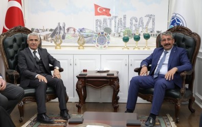 Darende Belediye Başkanı Özkan'dan, Güder'e Ziyaret