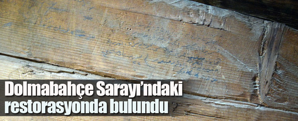 Dolmabahçe Sarayı'ndaki restorasyonda şaşırtan detaylar ortaya çıktı