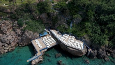 Muratpaşa'da Falez Plajlarına 5'Te 5 Mavi Bayrak Hedefi