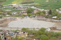 SULTAN SÜLEYMAN - Sular Altında Kalacak Olan Tarihi Caminin Etrafı Beton Bloklarla Çevrildi