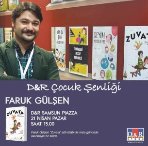 Yazar Faruk Gülşen, Samsunlu Çocuklarla Buluştu