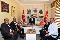 HAMIT TUNA - Başkan Yılmaz'dan Teşekkür Ziyareti