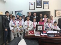 KARAKURT - Dereceye Giren Karateciler Ödüllendirildi