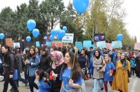 HAKAN KUBALı - Isparta'da  Otizm Farkındalık Yürüyüşü
