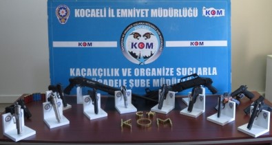Kocaeli'de Silah Kaçakçılığı Operasyonu Açıklaması 28 Gözaltı