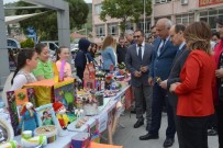 TAHSIN KURTBEYOĞLU - Öğrenciler atıklardan sanat eserleri yaptı