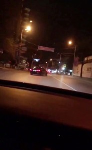 (Özel) Trafik Magandası Bağdat Caddesi'nde Terör Estirdi