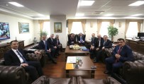 TÜRKIYE BELEDIYELER BIRLIĞI - Şahin, Ankara'da Yoğun Görüşmelere Katıldı