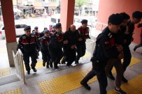 ŞAFAK OPERASYONU - Terör Operasyonunda Yakalanan Yabancı Uyruklu Şahıslar Adliyede