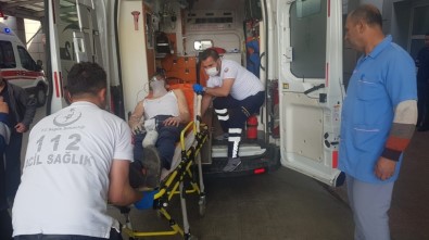 Üretim Yaparken Dinamitler Patladı Açıklaması 5 Yaralı