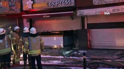 Üsküdar'da Yangın Paniği