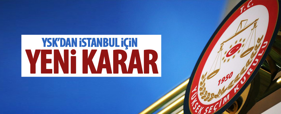 YSK'dan yeni ara karar