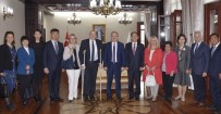 EDUARDO - Büyükelçilerden Vali Tutulmaz'a Ziyaret