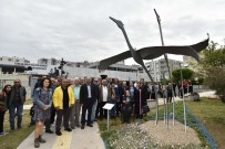 OLIMPOS - Turnalar Heykeli Türkan Şoray Kültür Merkezi Bahçesinde