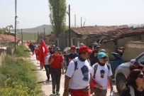 ÜÇPıNAR - 57'Nci Tümen Şehitlere Saygı Yürüyüşü Tamamlandı