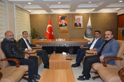 Aşkale Kaymakamı Aksu'dan Başkan Gültekin'e Hayırlı Olsun Ziyareti