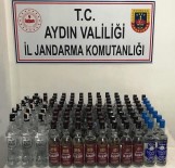 KAÇAK İÇKİ - Aydın'da 110 Şişe Kaçak İçki Ele Geçirildi