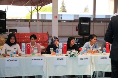 Burdur'da Kadın Çiftçiler Yarıştı